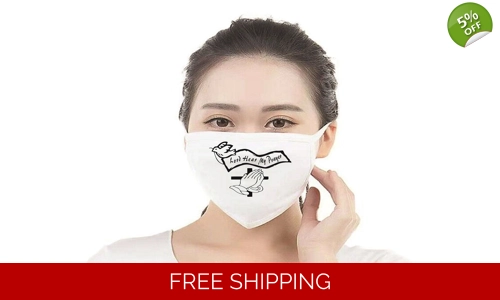 Lord Hear My Prayer Face Masks Cotton Washeable Social Distancing